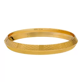 22K Yellow Gold Kada Bangle (32gm)