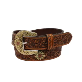 Ariat Belt Womens Floral Tooled