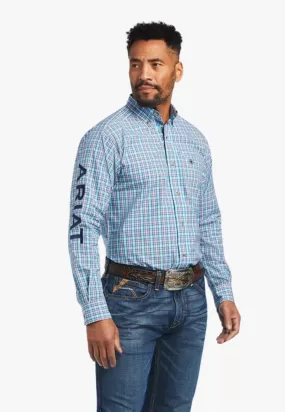 Ariat Mens Pro Series Team Shay Fitted Long Sleeve Shirt