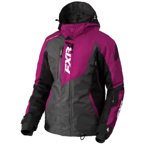 FXR Vertical Pro Womens Jacket Charcoal/Berry