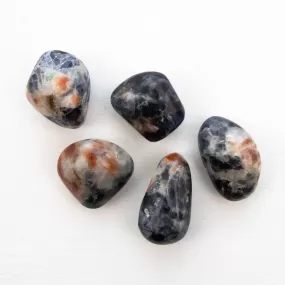 Iolite, Sunstone - Tumbled, A grade