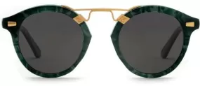 Krewe STL II Grey Ivy 24K Polarized Sunglasses