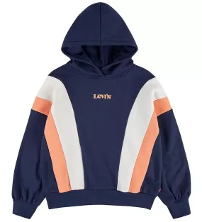 Levi's Colorblock Hoddy girls' hoodie 4ED498-B4M blue