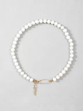 Pearl Safety Pin Choker