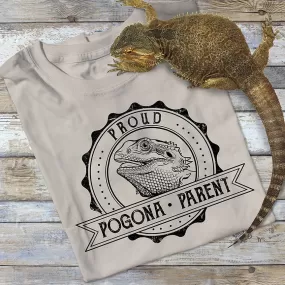 Proud Pogona Parent, Bearded Dragon Tee