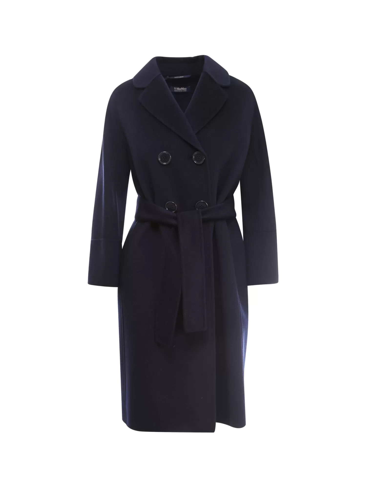 'S Max Mara Double Breasted Longline Coat