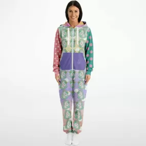 Seamist Rainbow Unicorn Fleece Unisex Romper