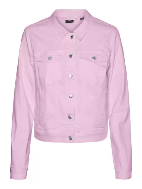 Wild Soya Denim Jacket - Bonbon Pink