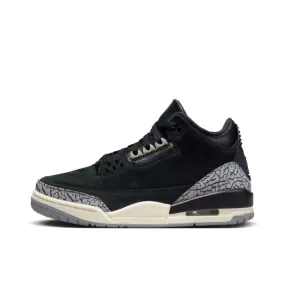 WOMENS AIR JORDAN 3 RETRO - OFF NOIR/BLACK-SAIL-CEMENT GREY